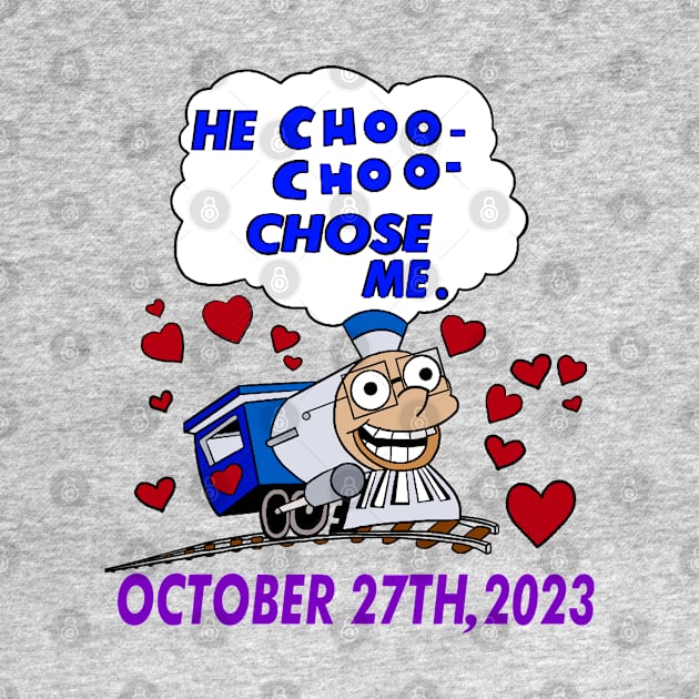 He choo choo chose me. by Orchid's Art